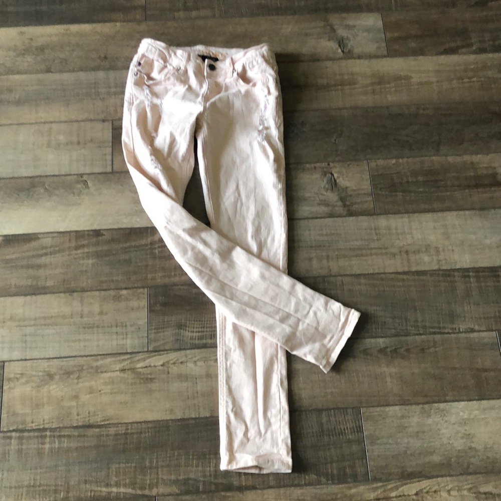 Vigoss pink “the Jagger” skinny jeans